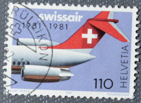 Інше Другое ^/--/^ Швейцария Авиация Swiss International Air Lines 1981 ^_^^^ Швейцарія Авіація Swiss International Air Lines 1981 - фото фото фото