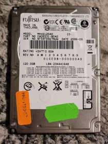 Жорсткі диски Жесткие диски ^/--/^ 100% ide hdd 2.5 120 гб fujitsu 5400 30.9/30.9 жесткий диск mhv /--/ 2120 /--/ ah фуджицу ata pata ^_^^^ 100% ide hdd 2.5 120 гб fujitsu 5400 30.9/30.9 жорсткий диск mhv /--/ 2120 /--/ ah фуджицю ata pata - фото фото фото