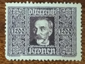 Австрія Австрия ^/--/^ Австрия Авиаконструктор В.Кресс 1922 ^_^^^ Авіаконструктор В. Кресс 1922 - фото фото фото