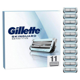 Інше Другое ^/--/^ Лезвия для бритвы Gillette SkinGuard Sensitive, 11 сменных лезвий Новей! ^_^^^ Лезвія для бритви Gillette SkinGuard Sensitive, 11 змінних лез Новей! - фото фото фото