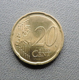 Сучасні c  року Современные c  года ^/--/^ Германия Німеччина 20 євро центів 2009 ^_^^^ Германия 10 евро центов 2020 - фото фото фото