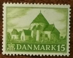 Скандинавія Скандинавия ^/--/^ Дания Датские церкви 1944 ^_^^^ Данія Данські церкви 1944 - фото фото фото