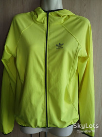 Вітровки Ветровки ^/--/^ Вітровка кофта на змійці з емблемою Adidas XS/S ^_^^^ Ветровка кофта на змейке с эмблемой Adidas XS/S - фото фото фото