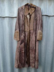 Плащі Плащи ^/--/^ Женский кожаный натуральный плащ-пальто MAX MARA ^_^^^ Шкіряний натуральний плащ-пальто MAX MARA - фото фото фото