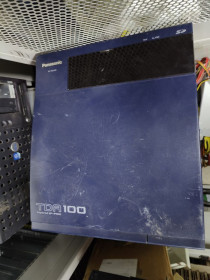 IP-телефонія IP-телефония ^/--/^ Цифровая мини АТС Panasonic KX-TDA-100 с модулями № 252811203 ^_^^^ Цифрова міні АТС Panasonic TDA-100 з модулями No 252811203 - фото фото фото