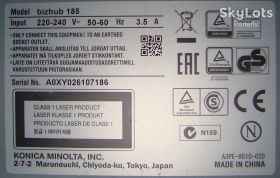 Комплектуючі Комплектующие ^/--/^ Konica Minolta Bizhub 185 по платах ^_^^^ Konica Minolta Bizhub 185 по платам - фото фото фото