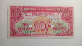 Інше Другое ^/--/^ Великобританія. British Armed Forces. Британські збройні сили. 10 шилінгів. 3 серія. 1948. ^_^^^ Великобритания. British Armed Forces. Британские вооруженные силы. 10 шиллингов. 3 серия. 1948. - фото фото фото