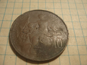 Франція Франция ^/--/^ 10 /--/ сант 1917 франція ^_^^^ 10 /--/ сант 1917 франция - фото фото фото
