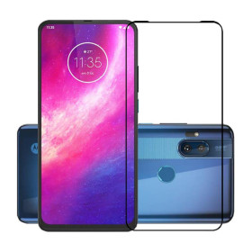 Чохли, бампера Чехлы, бампера ^/--/^ Захисне скло LUX для Motorola One Hyper Full Сover чорний 0,3 мм в упаковці ^_^^^ Защитное стекло LUX для Motorola One Hyper Full Сover черный 0,3 мм в упаковке - фото фото фото