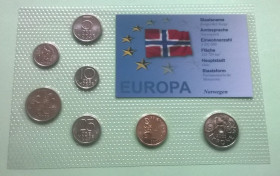 Норвегія Норвегия ^/--/^ Набор монет НОРВЕГИЯ 1972 - 2003 год а блистер запайка пластик набір Норвегія ^_^^^ Набор монет НОРВЕГИЯ 1972 - 2003 год а блистер запайка пластик набор Норвегия - фото фото фото