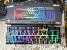 Клавіатури Клавиатуры ^/--/^ Клавиатура беспроводная 2 /--/ E Gaming KG /--/ 390 RGB Wireless/Bluetooth/USB Black № 26030206 ^_^^^ Клавіатура бездротова 2 /--/ E Gaming KG /--/ 390 RGB Wireless/Bluetooth/USB Black No 26030206 - фото фото фото