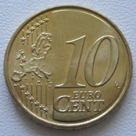 Сучасні c  року Современные c  года ^/--/^ Німеччина 10 євроцентів 2021 року F #38971 ^_^^^ Германия 10 евроцентов 2021 года F #38971 - фото фото фото
