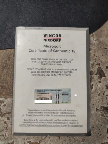 Інше Другое ^/--/^ Книжка и ключ Microsoft Windows XP Pro for Embedded Systems Wincor Nixdorf № 240209106 ^_^^^ Книжка і ключ Microsoft Windows XP Pro for Embedded Systems Wincor Nixdorf No 240209106 - фото фото фото