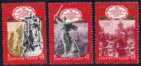 СРСР - СССР - ^/--/^ СРСР 1980 - 35 років Перемозі радянського народу у Великій Вітчизняній війні ** повна серія ^_^^^ СССР 1980 - 35 лет Победе советского народа в Великой Отечественной войне - полная серия - фото фото фото