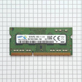 Оперативна пам'ять Оперативная память ^/--/^ Модуль пам&amp;#039;яті Samsung 4 /--/ GB 1 /--/ Rx /--/ 8 PC /--/ 3 /--/ L-12800 /--/ S (DDR /--/ 3 /--/ L) M /--/ 471 /--/ B /--/ 5173 /--/ EB /--/ 0-YK /--/ 0 для ноутбука ^_^^^ Модуль памяти&amp;#039; памяти Samsung 4 /--/ GB 1 /--/ Rx /--/ 8 PC /--/ 3 /--/ L-12800 /--/ S (DDR /--/ 3 /--/ L) M /--/ 471 /--/ B /--/ 5173 /--/ EB /--/ 0-YK /--/ 0 для ноутбука - фото фото фото