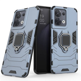 Чохли, бампера Чехлы, бампера ^/--/^ Чохол Fiji Ring для Oppo Reno /--/ 8 5 /--/ G броньований бампер з кільцем підставкою темно-синій ^_^^^ Чехол Fiji Ring для Oppo Reno /--/ 8 5 /--/ G бронирован бампер с кольцом подставкой темно-синий - фото фото фото