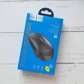 Інше Другое ^/--/^ Бездротова мишка Hoco GM /--/ 14 Wireless Mouse 2.4 /--/ G Чорний ^_^^^ Беспроводная мышка Hoco GM /--/ 14 Wireless Mouse 2. 4 /--/ G Черный - фото фото фото
