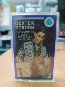 Касети Кассеты ^/--/^ Аудиокассета MC Dexter Gordon – Homecoming - Live At The Village Vanguard ^_^^^ Аудіокасета MC Dexter Gordon - Homecoming - Live At The Village Vanguard - фото фото фото