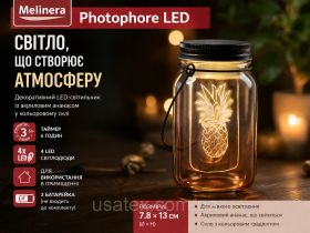 Світильники Светильники ^/--/^ Декоративний LED-світильник Melinera Ананас (Photophore LED) ^_^^^ LED-светильник Melinera Ананас (Photophore LED) - фото фото фото