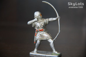 Фігурки, солдатики Фигурки, солдатики ^/--/^ рыцарь с луком Crescent 55-60 /--/ мм Англия ОРИГИНАЛ ^_^^^ лицар з луком Crescent 55-60 /--/ мм Англія - фото фото фото