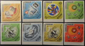 Інше Другое ^/--/^ Парагвай Папа Флаги Космос 1966 ^_^^^ Папа Прапори Космос 1966 - фото фото фото