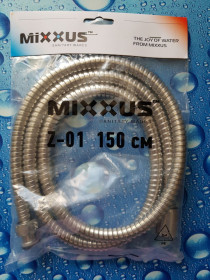 Крани, змішувачі Краны, смесители ^/--/^ Шланг для душа  MIXXUS Chr.Z-01   (150 см) ^_^^^ Шланг для душа MIXXUS Chr.Z-01 (150 см) - фото фото фото