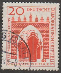 НДР, ФРН ГДР, ФРГ ^/--/^ Германия Німеччина ГДР 1958 Росток порт флот ^_^^^ Германия ГДР 1958 Росток порт флот - фото фото фото