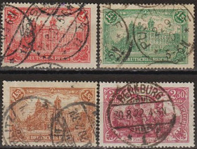 Веймарська республіка Веймарская республика ^/--/^ 1920 - Німеччина - Стандарти Mi.113-15 _10,0 € ^_^^^ 1920 - Германия - Стандарты Mi.113-15 _10,0 € - фото фото фото
