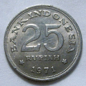 Індонезія Индонезия ^/--/^ Індонезія 25 рупій 1971 року #6 /--/ П /--/ 634 ^_^^^ Индонезия 25 рупий 1971 года #6 /--/ П /--/ 634 - фото фото фото
