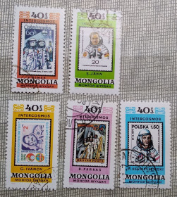 Освоєння космосу Освоение космоса ^/--/^ Монголия 1980 г - Космическая программа &amp;quot;Интеркосмос&amp;quot;, 7 шт   (см.фото) ^_^^^ Монголія 1980 р - Космічна програма &amp;quot; Інтеркосмос &amp;quot;, 7 шт (див.фото) - фото фото фото