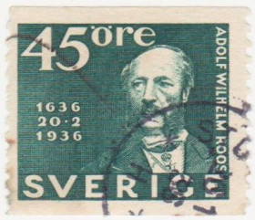 Скандинавія Скандинавия ^/--/^ Швеция 1936 г. № 237 гашеная ^_^^^ Швеція 1936 р. No 237 гашена - фото фото фото