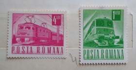 Транспорт Транспорт ^/--/^ Румыния 1971 г - локомотивы ^_^^^ Румунія 1971 р. - локомотиви - фото фото фото