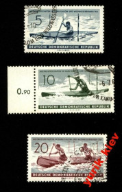 НДР, ФРН ГДР, ФРГ ^/--/^ ГДР 1961 /--/ г.№ 580-581 серия .гашеная ^_^^^ НДР 1961 /--/ р. No 580-581 серія .гашена - фото фото фото