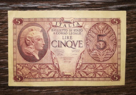 Італія, Ватикан Италия, Ватикан ^/--/^ ITALY Италия 5 лир 20 мая 1935 23 ноября 1944. 1-й выпуск:Ventura, Simoneschi, Giovinco ^_^^^ ITALY Італія 5 лір 20 травня 1935 23 листопада 1944. Перший випуск: Ventura, Simoneschi, Giovinco - фото фото фото