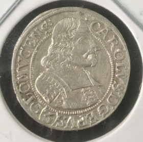 Чехія Чехия ^/--/^ Архієпископство Оломоуц. 3 крейцера 1670 р. срібло ^_^^^ Архиепископство Оломоуц. 3 крейцера 1670 г. серебро - фото фото фото