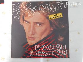 Платівки Пластинки ^/--/^ Rod Stewart ‎– Foolish Behaviour    (Warner Bros. Records ‎– WB 56 865, Germany) insert NM-/NM- ^_^^^ Rod Stewart – Foolish Behaviour (Warner Bros. Records – WB 56 865, Germany) insert NM-/NM- - фото фото фото