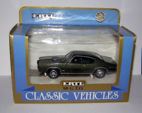 : Закордонні : Зарубежные ^/--/^ 1968 Pontiac GTO Hardtop Coupe  (ERTL) масштаб 1:43 ^_^^^ 1968 Pontiac GTO Hardtop Coupe (ERTL) масштаб 1:43 - фото фото фото