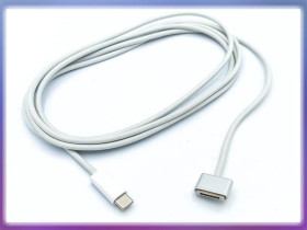 Адаптери живлення Адаптеры питания ^/--/^ Кабель USB-C (Type-C) to MagSafe /--/ 3 2 /--/ м для APPLE (MLYV /--/ 3) от блока питания к ноутбуку. ORIGINAL PRC ^_^^^ Кабель USB-C (Type-C) to MagSafe /--/ 3 2 /--/ м для APPLE (MLYV /--/ 3) від блоку живлення до ноутбука. Original PRC - фото фото фото