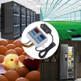 Программаторы Программаторы ^/--/^ XK-W /--/ 1099 цифровий контролер температури та вологості ^_^^^ XK-W /--/ 1099 цифровой контроллер температуры и влажности - фото фото фото