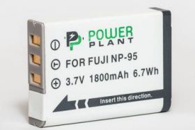 Акумулятори Аккумуляторы ^/--/^ Акумулятор PowerPlant Fuji NP-95 1800 /--/ mAh ^_^^^ Акумулятор Fuji NP-95 1800 /--/ mAh - фото фото фото