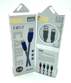 Кабелі Кабели ^/--/^ USB кабель / Дата кабель Fast Charge TC-101 white-box Type C Black - фото фото фото