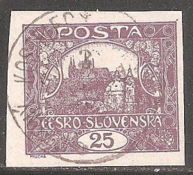 Чехословаччина Чехословакия ^/--/^ Чехословакия 1919 Sc.29 used ^_^^^ Чехословаччина 1919 Sc.29 used - фото фото фото