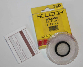 Світлофільтри Светофильтры ^/--/^ Soligor UV-Filter 28 mm   (№2658) ^_^^^ Soligor UV-Filter 28 mm (No /--/ 2658) - фото фото фото