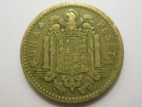 Іспанія Испания ^/--/^ Испания 1 песета 1953 года 3 /--/ П /--/ 1559 ^_^^^ Іспанія 1 песета 1953 3 /--/ П /--/ 1559 - фото фото фото
