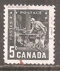 Північна Америка Северная Америка ^/--/^ Канада 1957 Sc.373 гаш. - фото фото фото