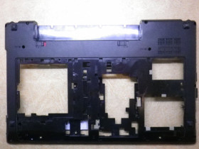 Корпуса Корпуса ^/--/^ Б/У Корпус низ  (піддон) без сервісної кришки на lenovo N /--/ 581 ^_^^^ В Корпус низ (поддон) без сервисной крышки на lenovo N /--/ 581 - фото фото фото
