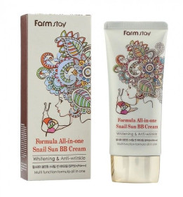 Інші Другие ^/--/^ 42678 FARMSTAY FORMULA ALL-IN-ONE SNAIL SUN BB CREAM SPF /--/ 50+ PA+++ ,50 /--/ г ^_^^^ 42678 FARMSTAY FORMULA ALL-IN-ONE SNAIL SUN BB CREAM SPF /--/ 50+ PA++ ,50 /--/ г - фото фото фото