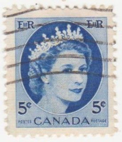 Північна Америка Северная Америка ^/--/^ Канада 1954 г.№ 288 гашеная ^_^^^ Канада 1954 р. No 288 гашена - фото фото фото