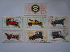 Угорщина Венгрия ^/--/^ Венгрия, Михель 2009  (Центр.Европа),3031 /--/ А-3037 /--/ А, 75 лет Венгерскому автоклубу. ^_^^^ Угорщина, Міхель 2009 (Центр.Європа), 3031 /--/ А-3037 /--/ А, 75 років Угорському автоклубу. - фото фото фото