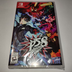 Диски з відеоіграми Диски с видеоиграми ^/--/^ Persona 5 Strikers NSW Nintendo Switch нова, Англійська мова, північна америка ^_^^^ Persona 5 Strikers NSW Nintendo Switch новый, Английский язык, северная америка - фото фото фото